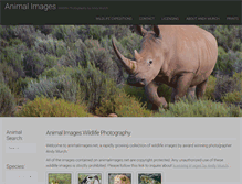 Tablet Screenshot of animalimages.net